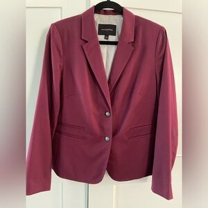 Banana Republic burgundy classic blazer